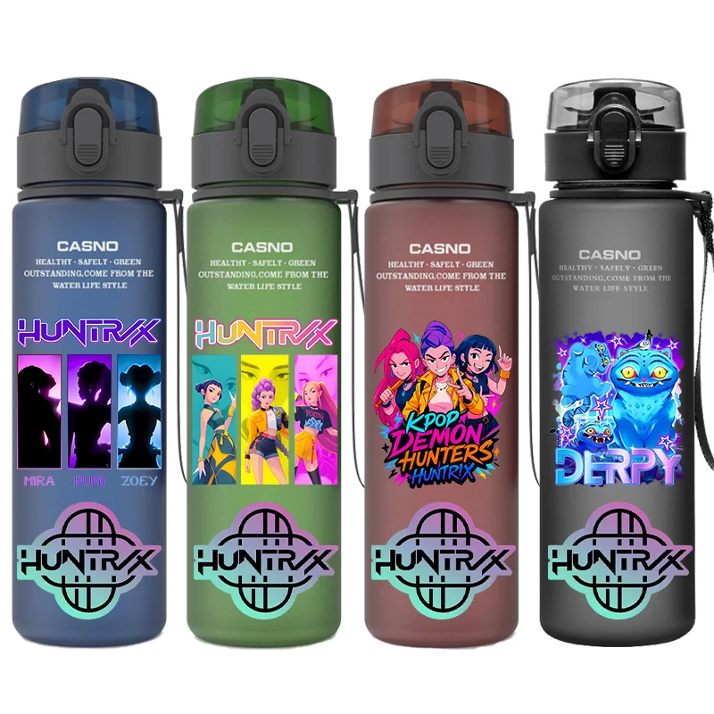 

Бутылка для воды K-Pop Gradient Warriors 560 мл, кружка для питья K-Pop Gourde, подарок