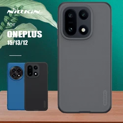 Nillkin for Oneplus 15/13/12 5G Case Super Frosted Shield Ultra-Thin Soft Edge Protection Back Cover for One Plus 12 5G Case