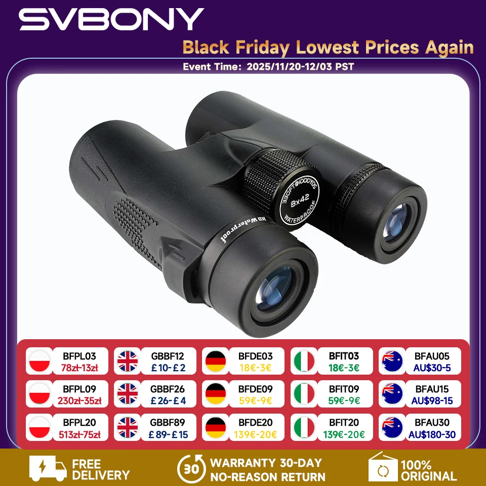 yZ[zSVBONY SV47 oዾ ]A8x32/8x42/10x42 vtFbVihhܖ]Ao[hEHb`p FMC BAK4 oዾ