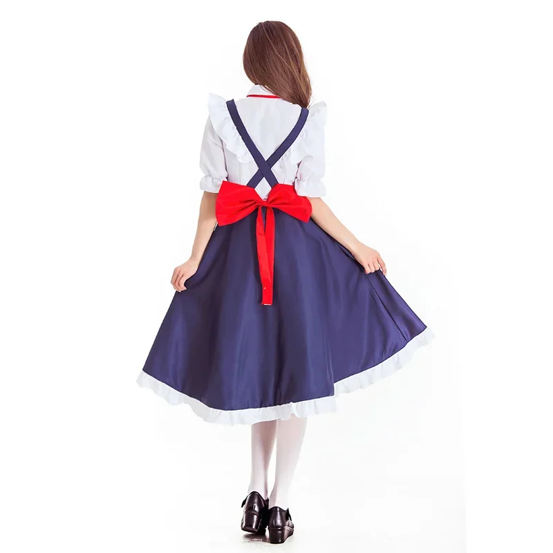 Drachen mädchen Cosplay Kostüm Tohru Anime Kleid Miss Kobayashis blaue Drachen jungfrau Kannakamui Cosplay Halloween Kostüme für Frauen