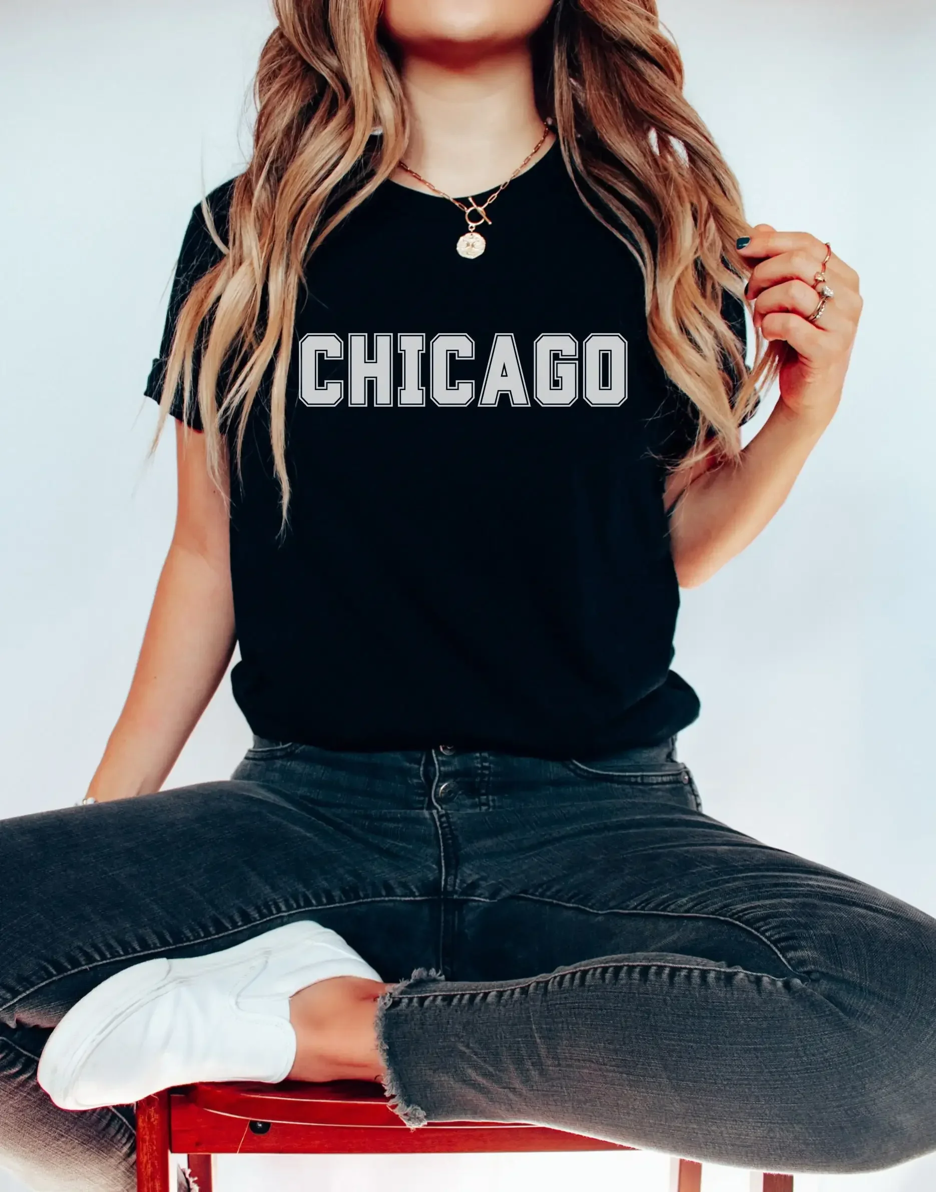 Chicago T Shirt Illinois Usa Moving City Clothing And Apparel