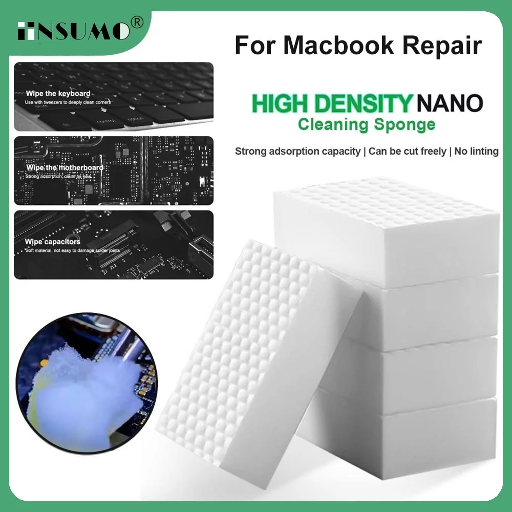 

RELIFE RL-080 Pro Nano Чистящая губка высокой плотности Многоцелевая бесплатная резка для пайки материнских плат и пайки чипов