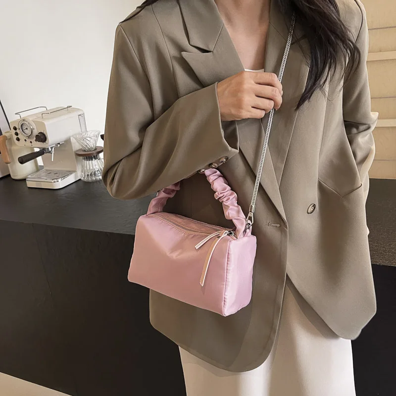 

2025 Summer Soft Leather Hobo Bag, Luxe Crossbody Purse for Women, Spacious Shoulder Tote, Fashion Textured Sling Bag​