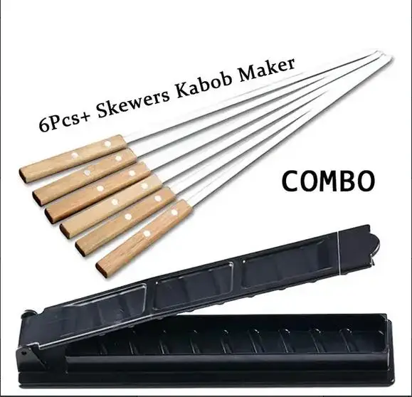 ステンレスケバブ串 50cm 6本セット