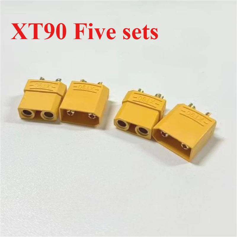 5 Paar XT90-Stecker XT-90 Stecker Männlich und Weiblich Bullet-Stecker Adapter für RC-Drohne Auto Lipo-Akku Großhandel