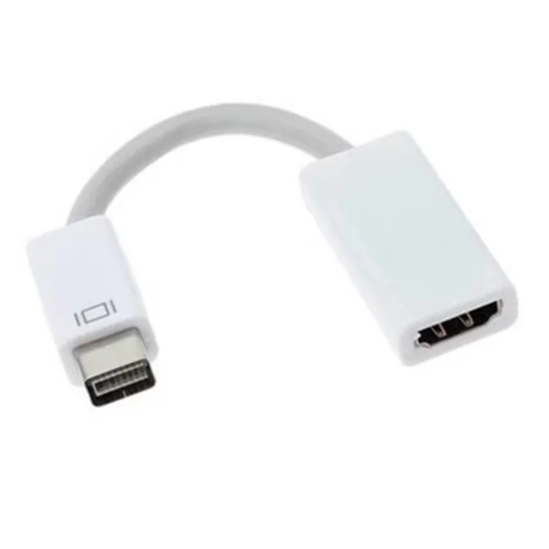 (for Apple Mac Macbook) Mini DVI Male to HDMI-compatible Female Cable HD Mini DVI Male to HD Converter Kable Cabo Cord 1080P