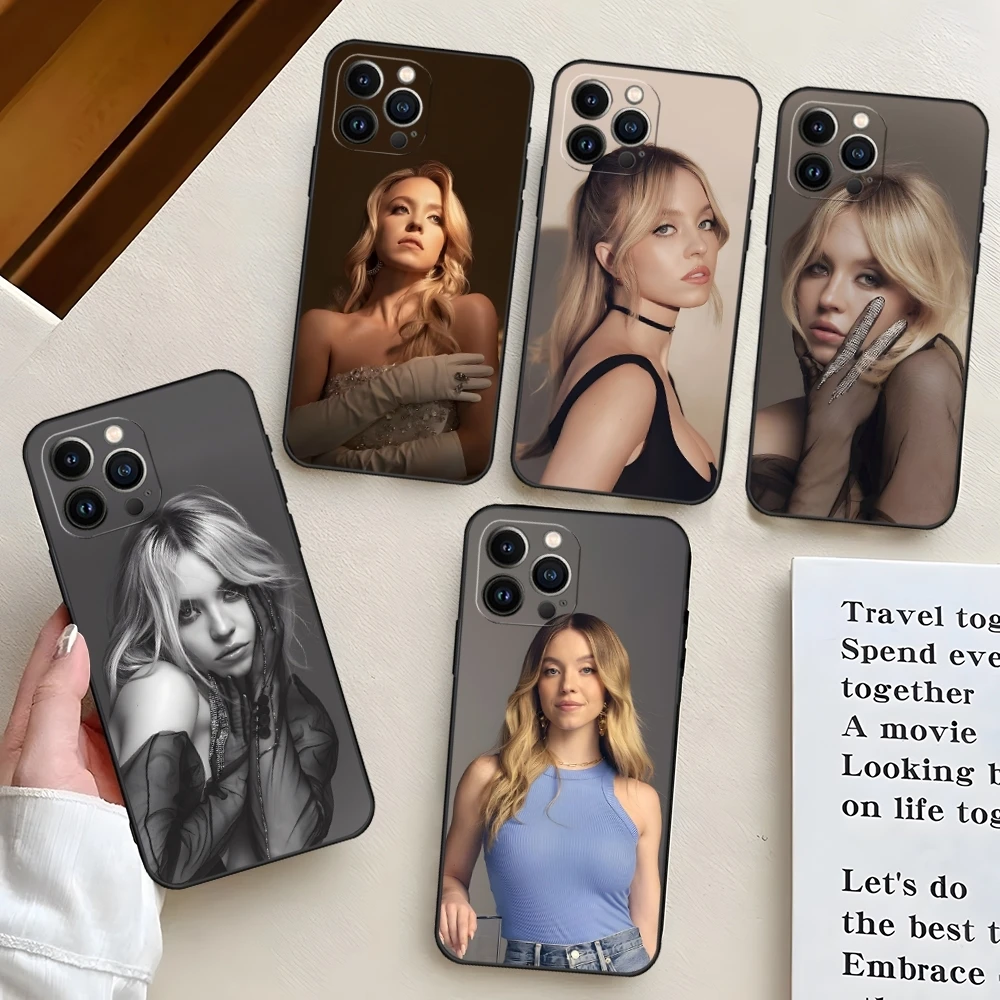 Euphoria Sydney Sweeney Phone Case for iphone 15 Pro Max 14 Mini 13 12 11 X Xr Xs 6 15 7 8 Plus Back Cover