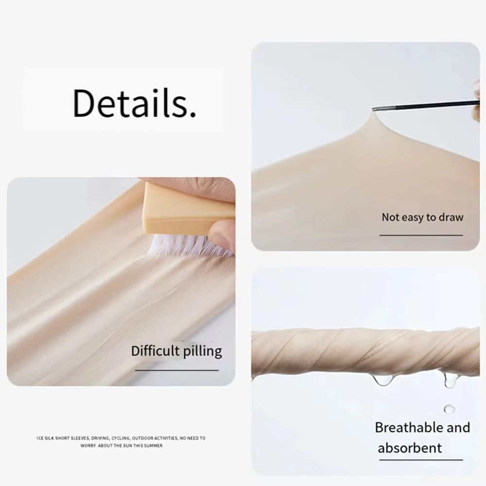 1 par de mangas longas de proteção solar para braço, manga para esportes ao ar livre, capa de braço legal, proteção solar, viagens, verão