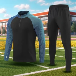 2024 Customize New Men Adult Outdoor Sports Running Training Suits Polyester Sportswear Jog Jacket Pants Set
