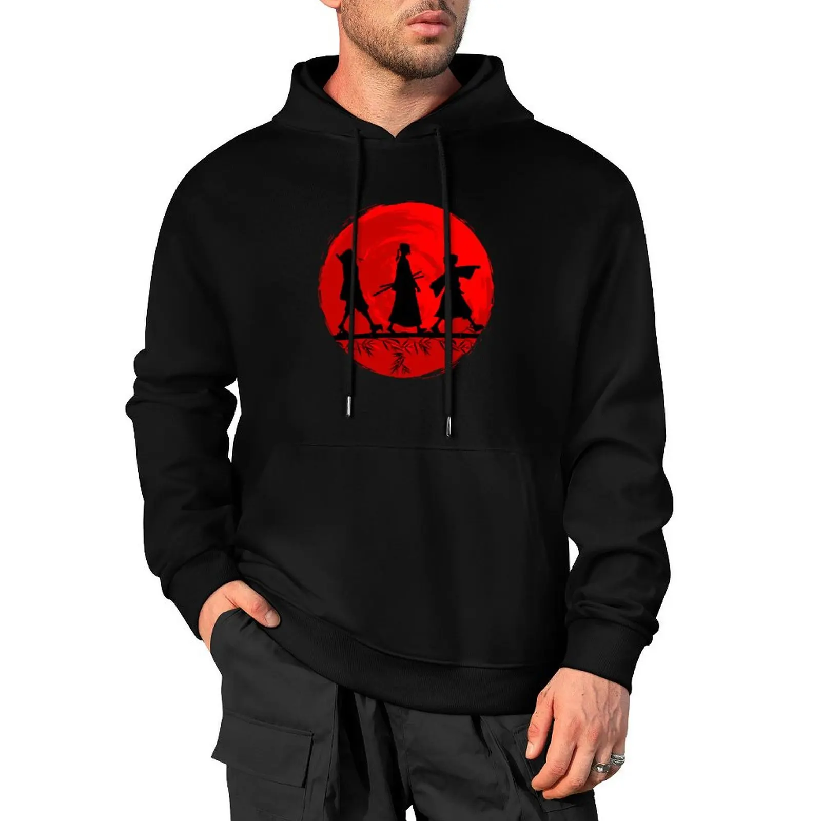 Samurai Pullover Hoodie autumn clothes men's clothes autumn jacket men winter clothes japanese hoodie