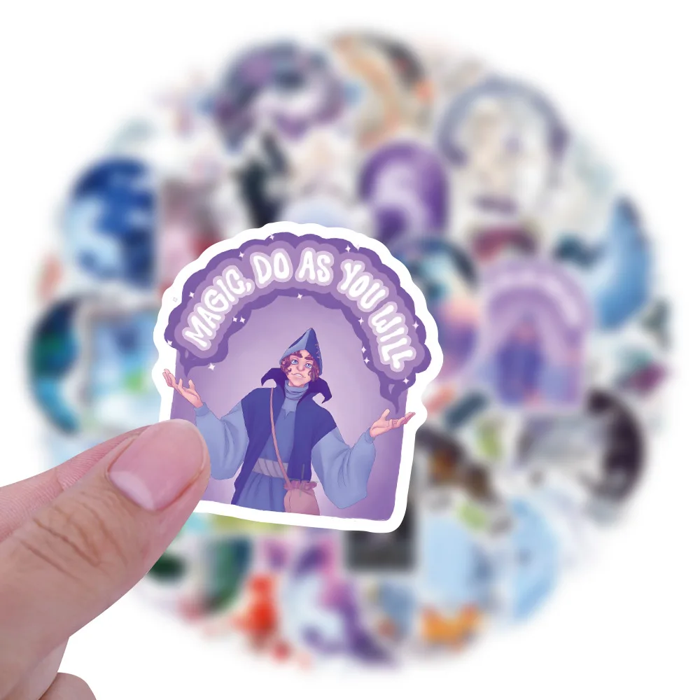 

10/60PCS Cartoon The Last Unicorn Sticker DIY Phone Laptop Luggage Water Cup Waterproof Skateboard Graffiti Decals Fun for Toys