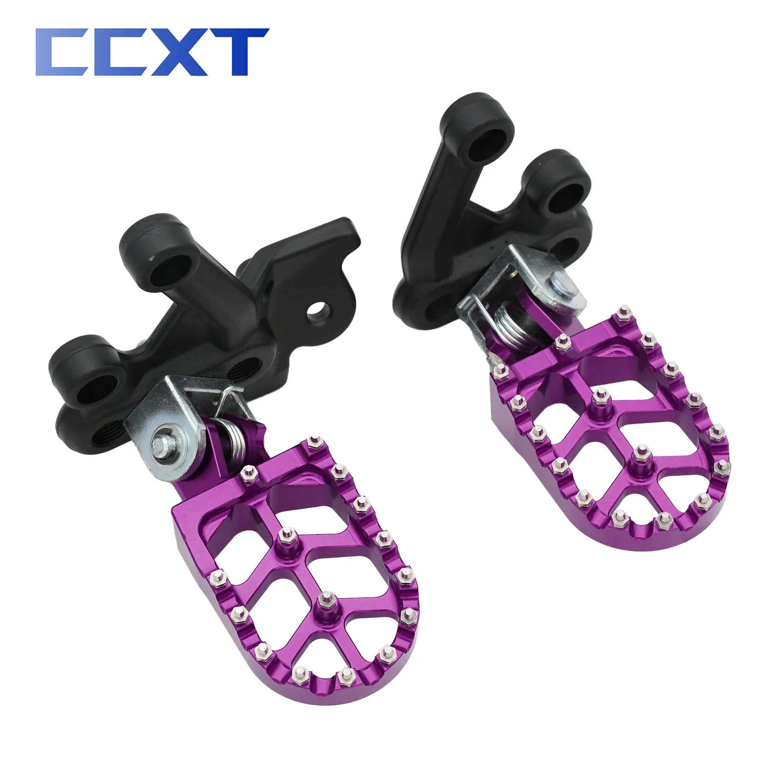 Universal Motocicleta CNC Alumínio Footpegs, Pedal Suporte, Pé Pegs para Sur-Ron Surron Light Bee X & S Motocross Elétrico