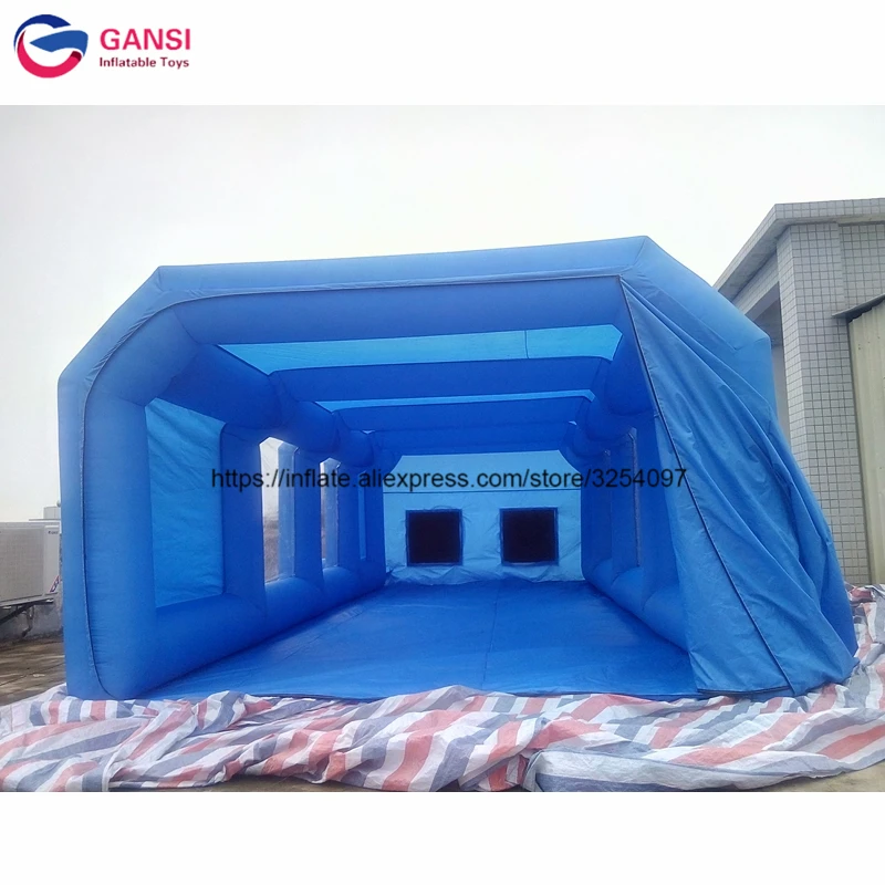 Factory Spraying Booth Inflatable Painting Room Customized Inflatable Spray Booth Tent For Car Painting