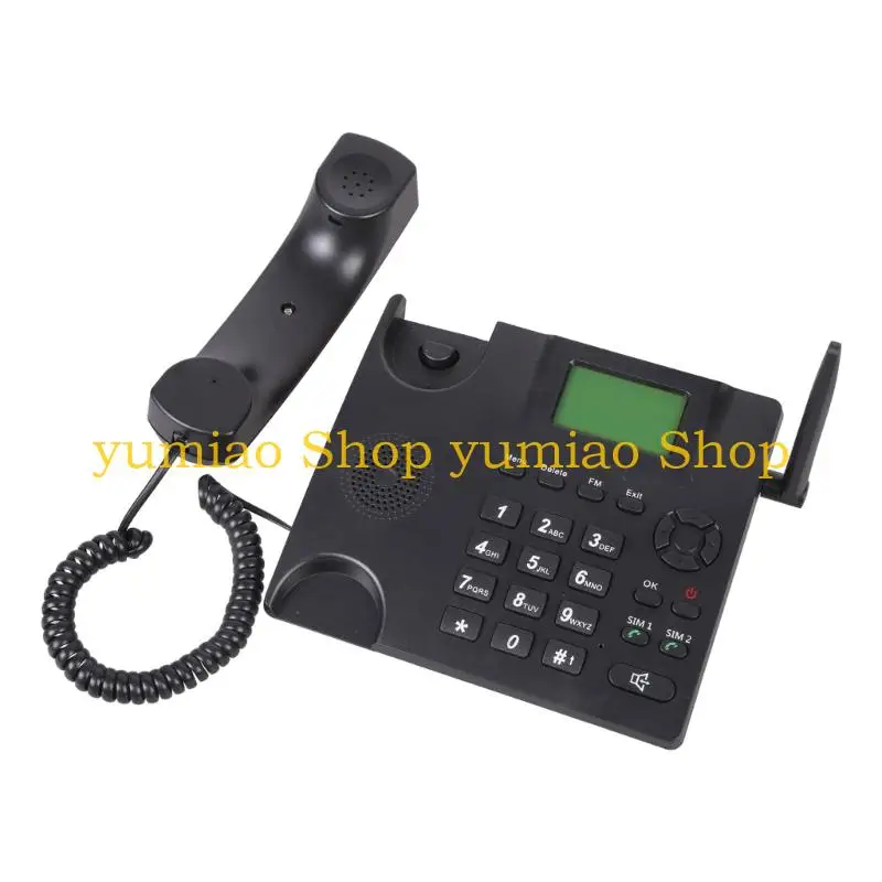 587B DDK995 Wireless Fixed Phone With Double Memory Capability Clear Voice Easy toUse