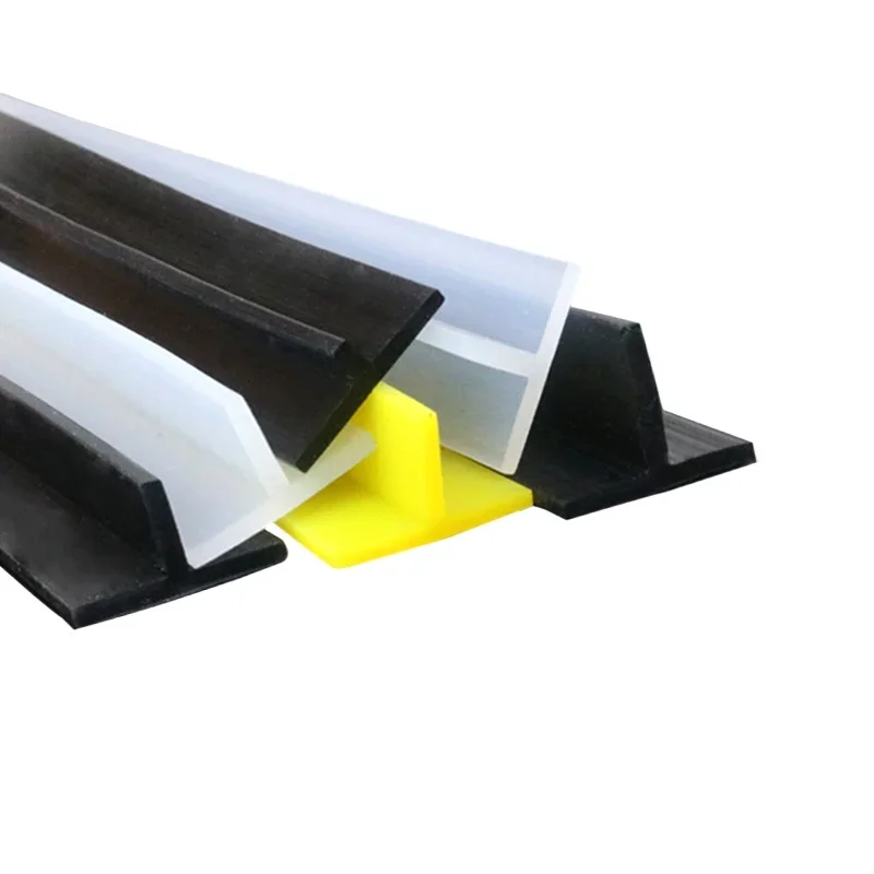 1-3Meter T Shape Silicone Sealing Strip Rubber Weatherstrip  T-type Ditch Cover Decorative Kitchen Slit Strip Waterproof