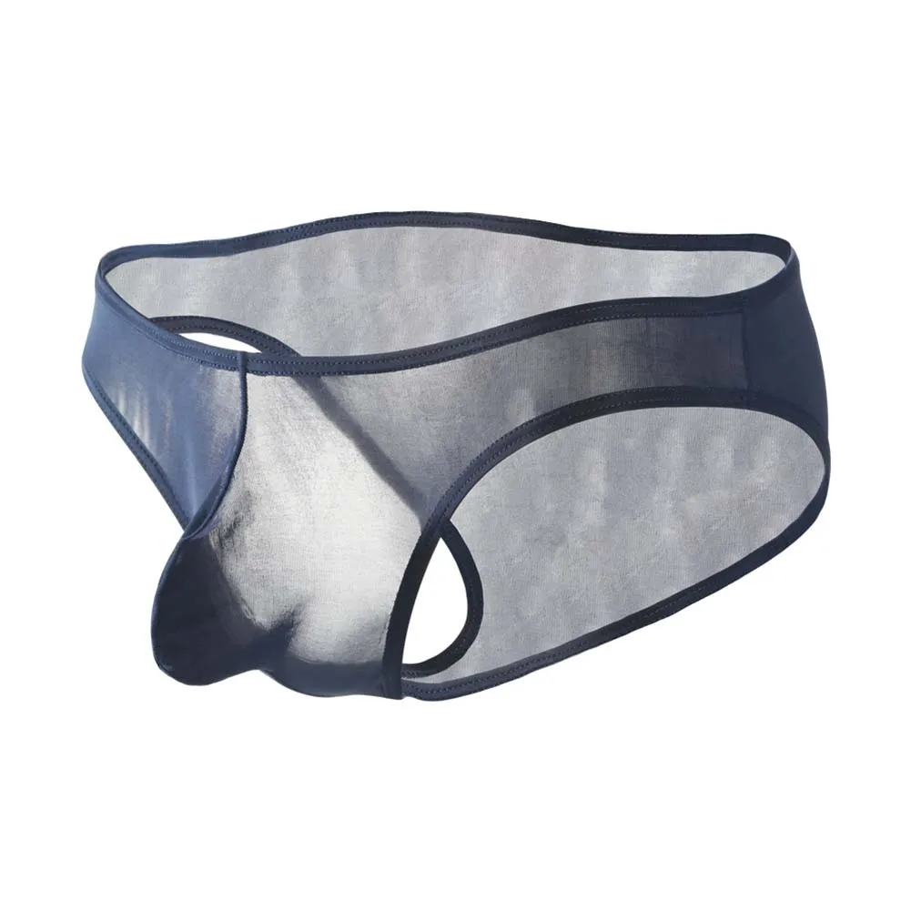 

Men's Sexy Ultra-thin Bulge Pouch Briefs Erotic Lingerie G-string Thongs Gay Sissy Underwear Sheer Low Rise Panties Underpants