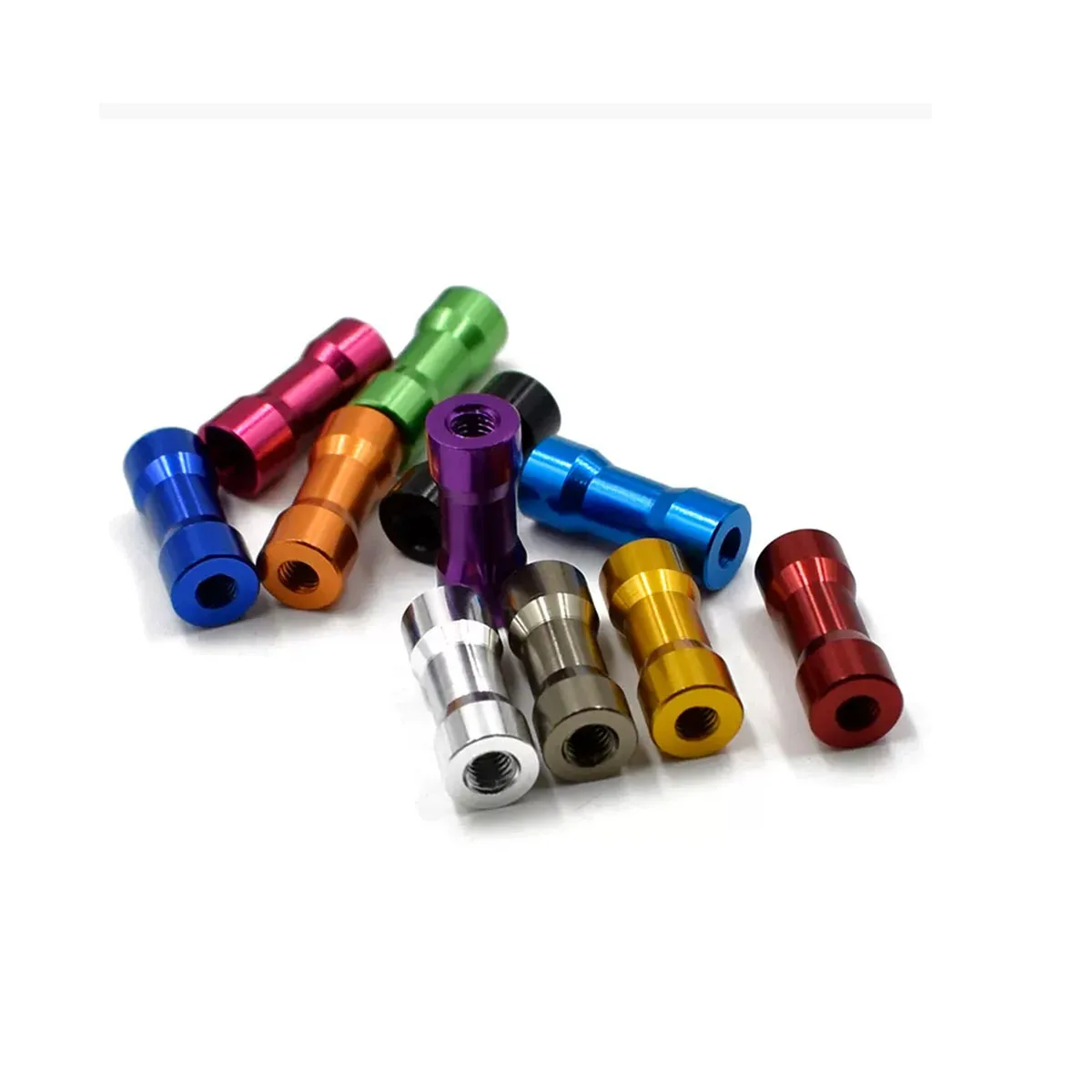 Aluminum Alloy Anodized Double Round Head Aluminum Column With Multi Axis Cross Body Ultra-Light Pull Rod Connection Column M3