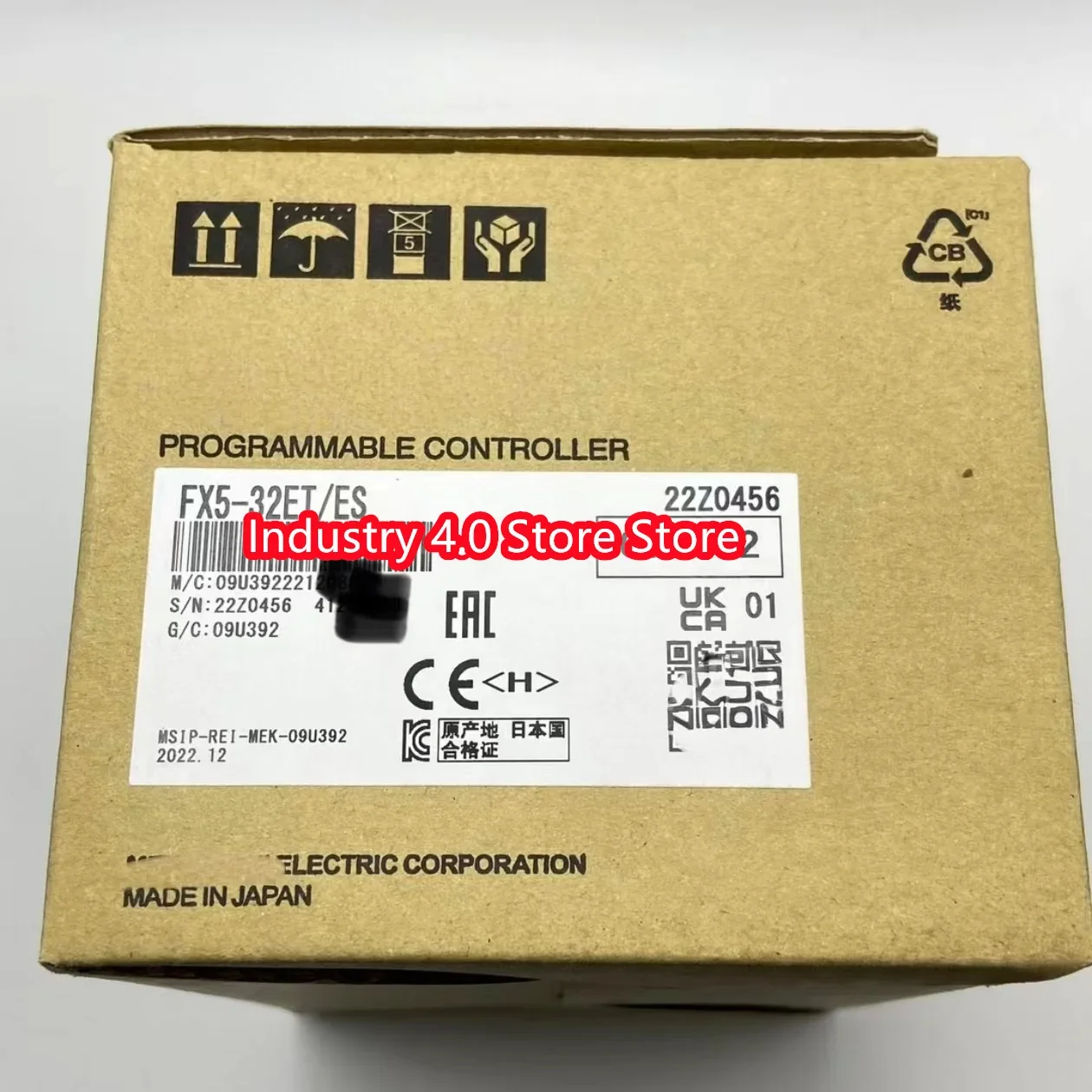 Módulo PLC original, novo, FX5-16EX ES,FX5-16EYR ES