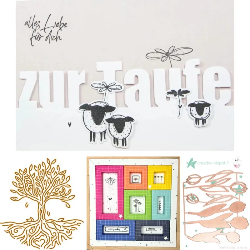 Coffee Time Wooden Cross Metal Cutting Dies and Stamps DIY Scrap Booking Card Stencil Paper Cards Handmade Album Stamp Die Sheet