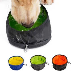 Portable Pet Water Food Feeder Bowl convenient Collapsible Feeding Water For Dog Puppy Cat Outdoor Folding Bowl Pet Supplies