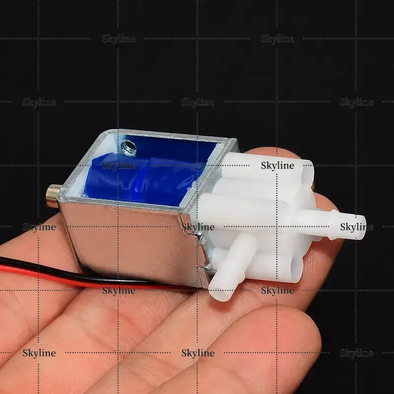 For DC 6V 12V 24V Two Position Three Way Water Valve Micro Solenoid Valve Water Level Control Exhaust Valve