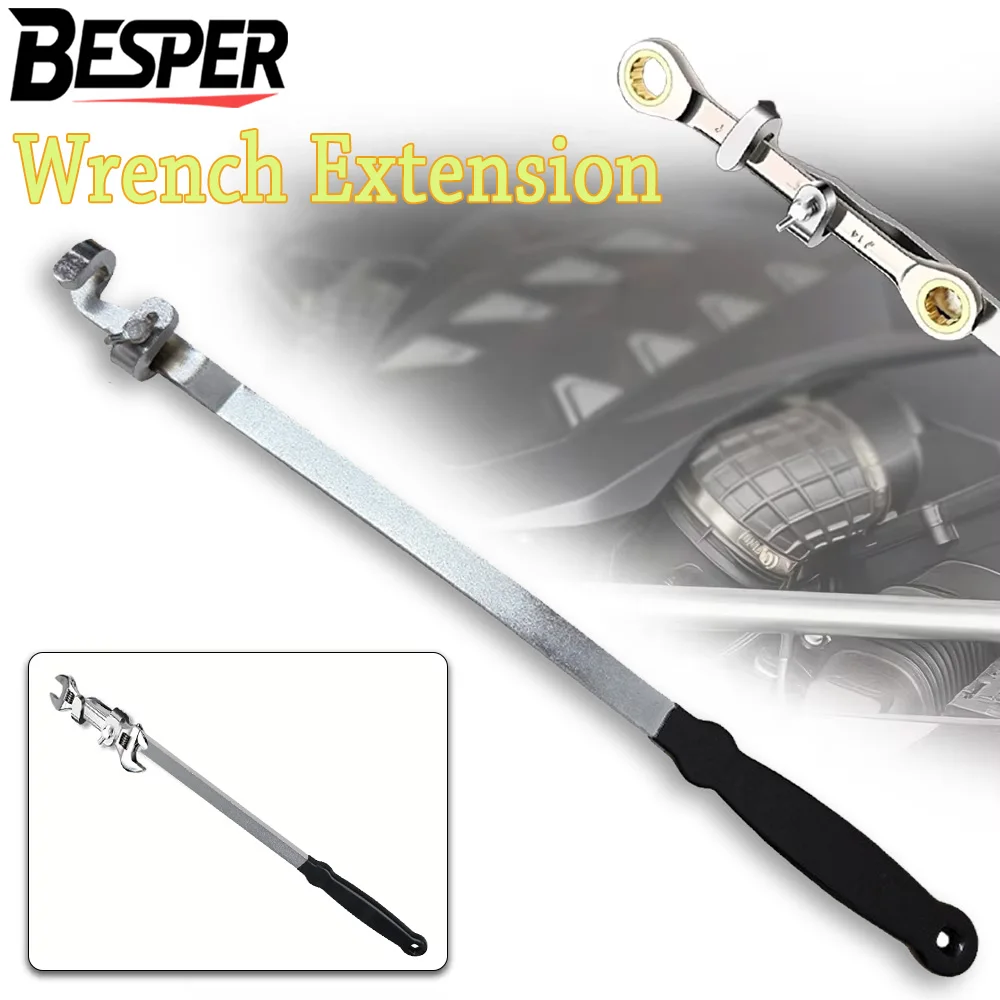 Universal Wrench Extension Rod Torque Amplifier Leverage Tool Auto Maintenance Car Repair Mechanics Hand Tools