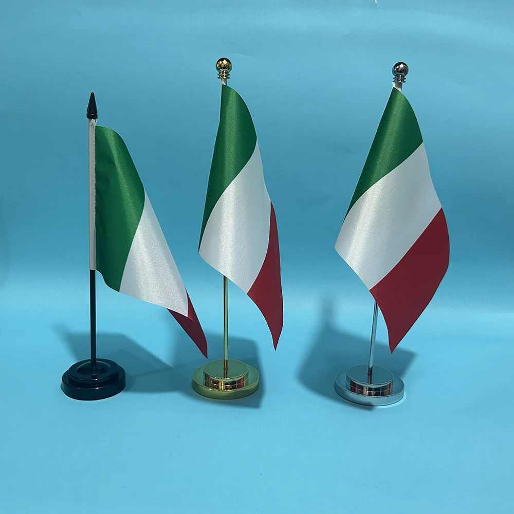 SKY FLAG 14x21cm polyester Office Desk Flag Of Italy flag Desk Ornaments Flags