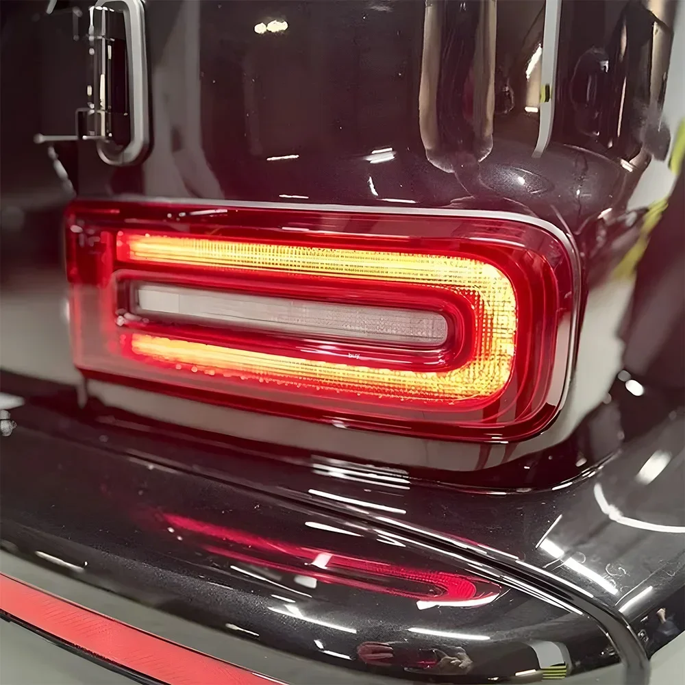 

Для Benz G-Class G350 G400 G500 W464 2019-2024 Обновление задних фонарей автомобиля в сборе Высокое качество светодиодный мигающий сигнальный светильник аксессуары