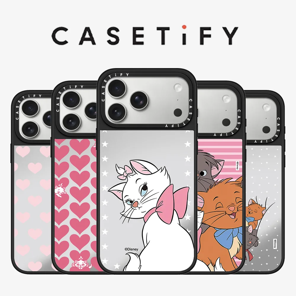 

CASETiFY Co-bran Disney The Cat's Adventure Series Phone Case for iPhone17 16 15 14 13 Pro Max Air Plus magnetic Protect Cover