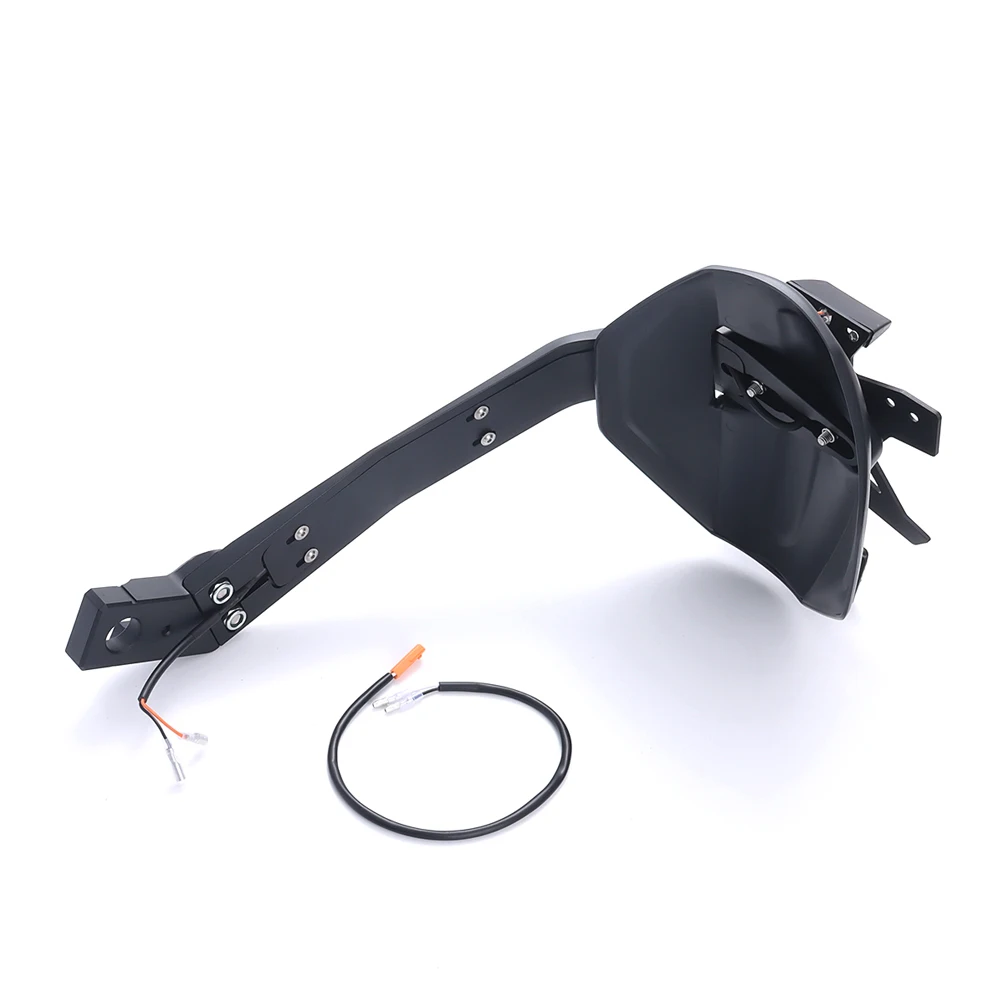 NEW For Honda CB650R CB 650 R CB 650R 2021 2022 2023 Motorcycle Rear Wheel Mudguard Fender With License Plate Holder LED Light