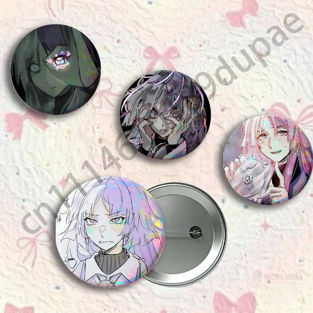 S-Sigma Button Pin Single Pack Anime Merch for Ita Bags Badge Collectible Buttons