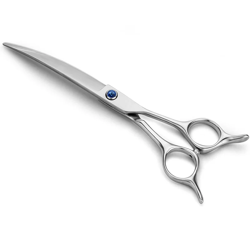 Grooming Scissor 35 Extreme Curved Pet Scissor For Dogs Professional Hairdressing Scissors 440C Steel Dog Hair Cutter