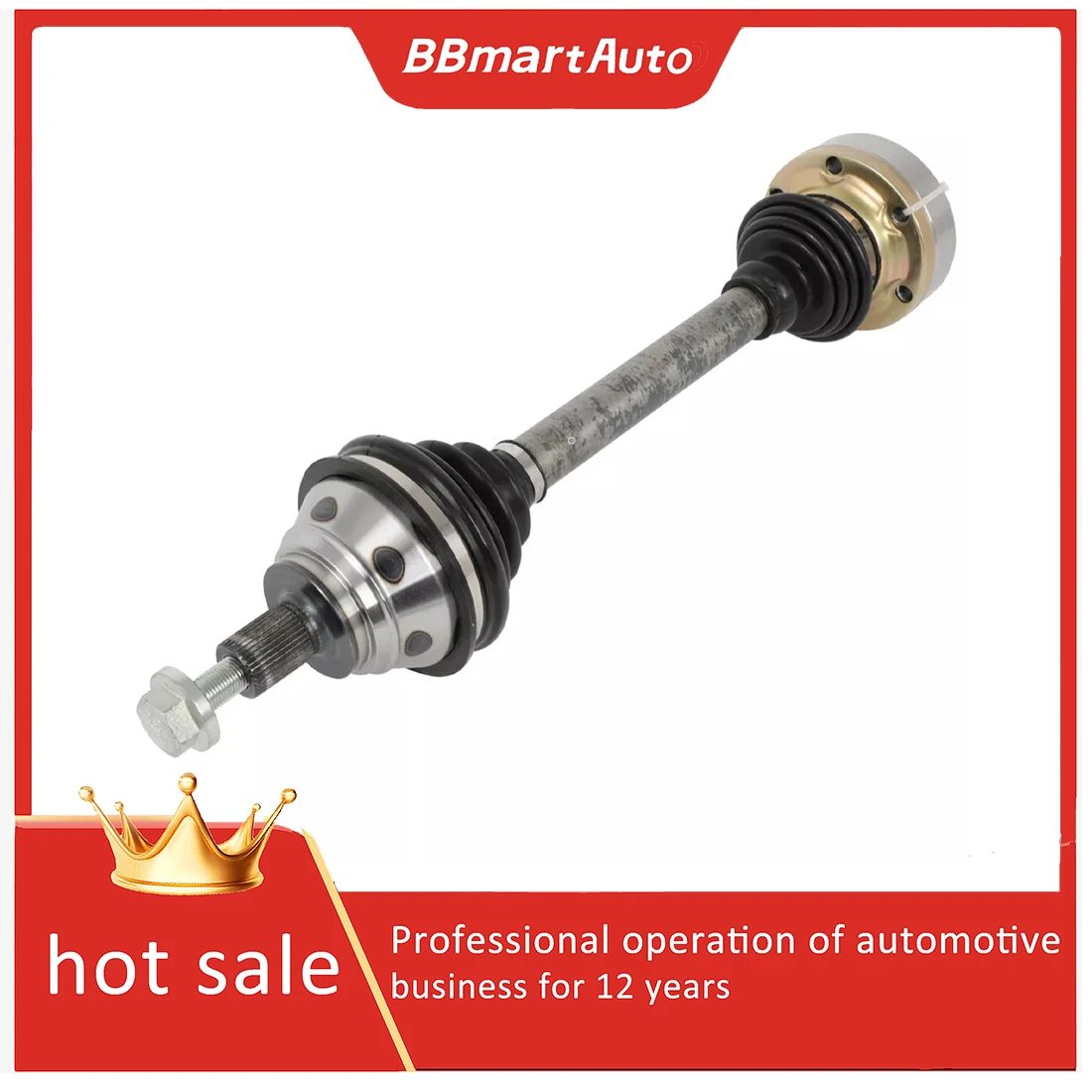 

1K0407271EE Front CV shaft drive shaft For Audi A3 06-19 S3 Volkswagen Golf Bora CC R32 BBmartAuto