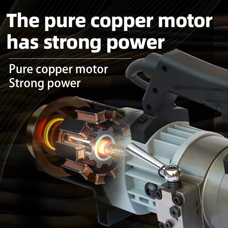 

Electric Hydraulic Steel Bar Bending Machine 4-32mm Rebar Bender Machine - New Rebar Bending Equipment for Construction