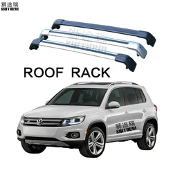 Roof Rack Rail (cross Beam) for VOLKWAGEN Tiguan R-Line 2017-2022 (BW2) Thicken Aluminum Alloy, ISO9001 Quality,hot Sale