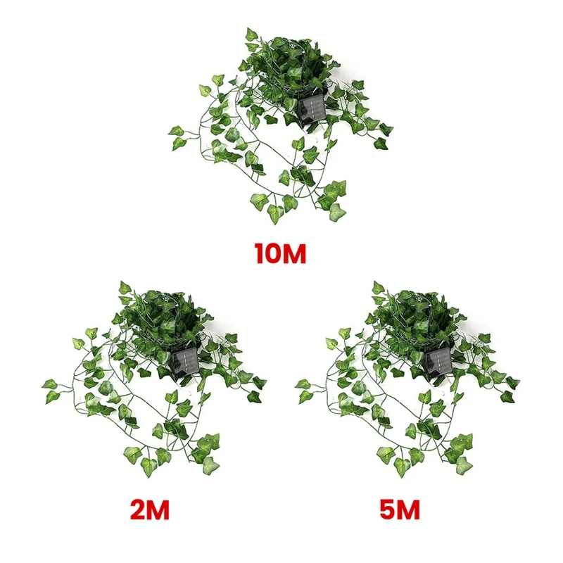 Solar Rattan Decoration Light String Outdoor Rattan Decorative String Light Garden Courtyard Wall Decoration Light String 2M