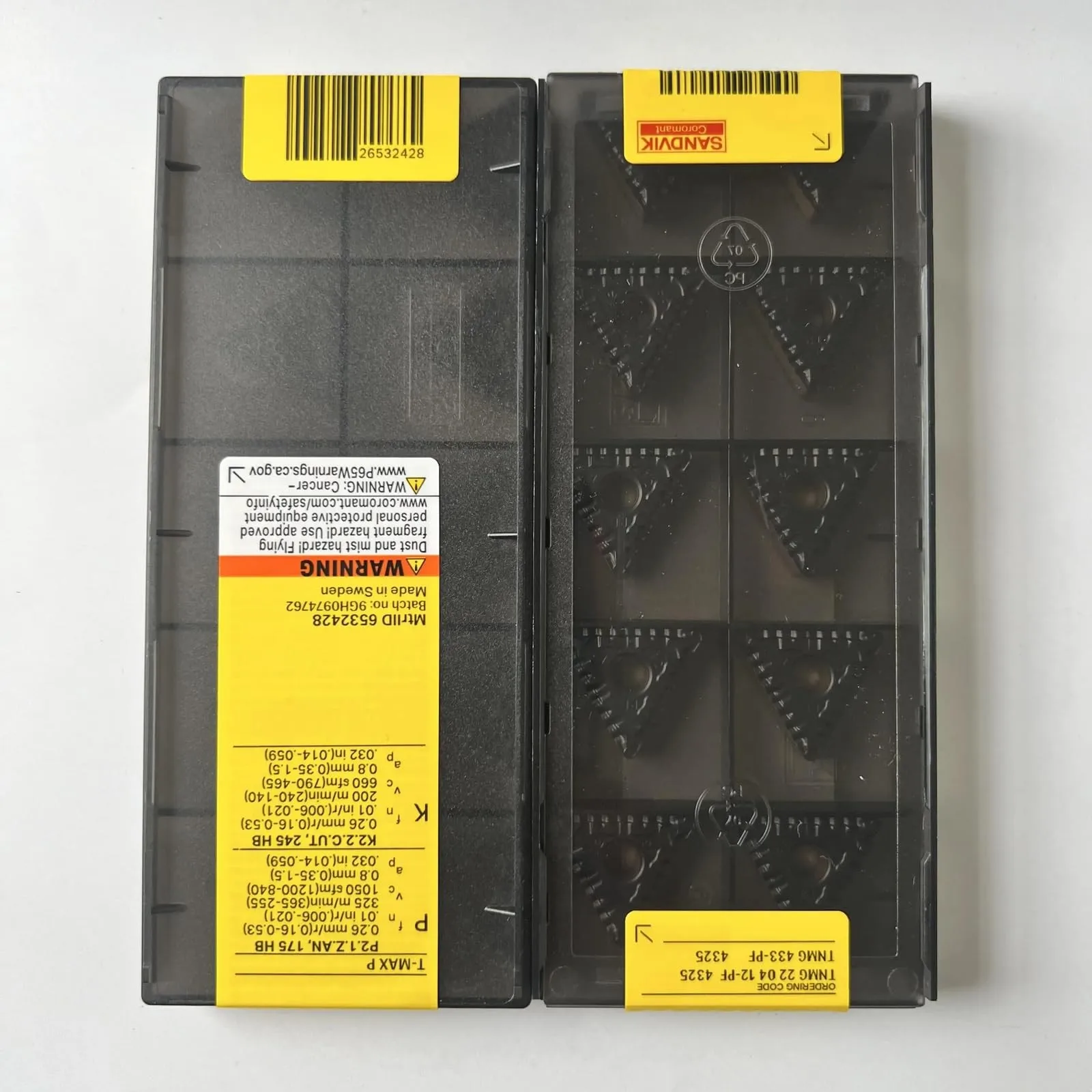 

TNMG220412-PF 4325/ЧПУ токарный станок с твердосплавным лезвием, 10 шт.