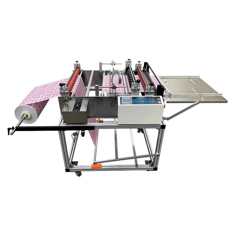 High Speed Label Paper Roll to Sheet Cutting Machine/Die Cutter With Eye Mark Sensor