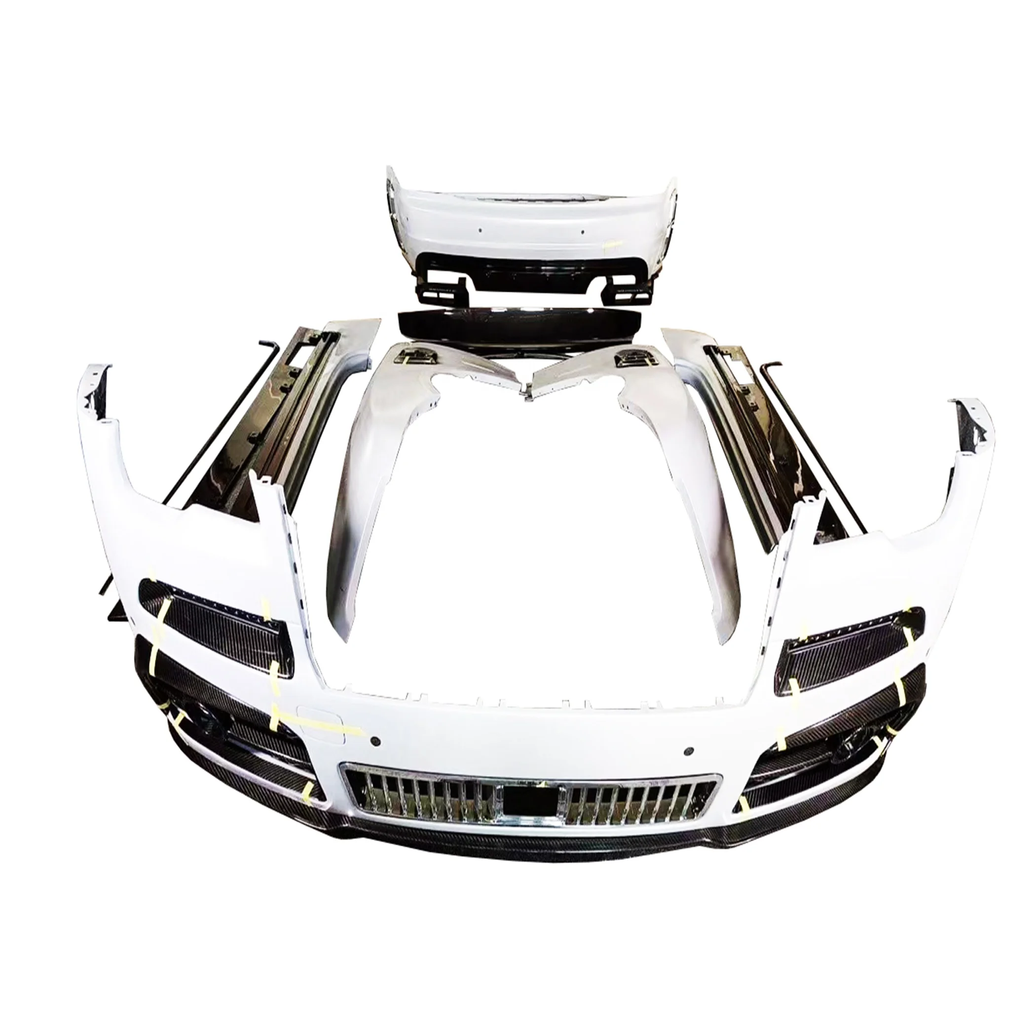 Z-ART Wraith M Style Body Kit forRolls Royce Wraith 2017-2020 طقم الجسم التحديثية لمجموعة Wraith Tuning Bodt