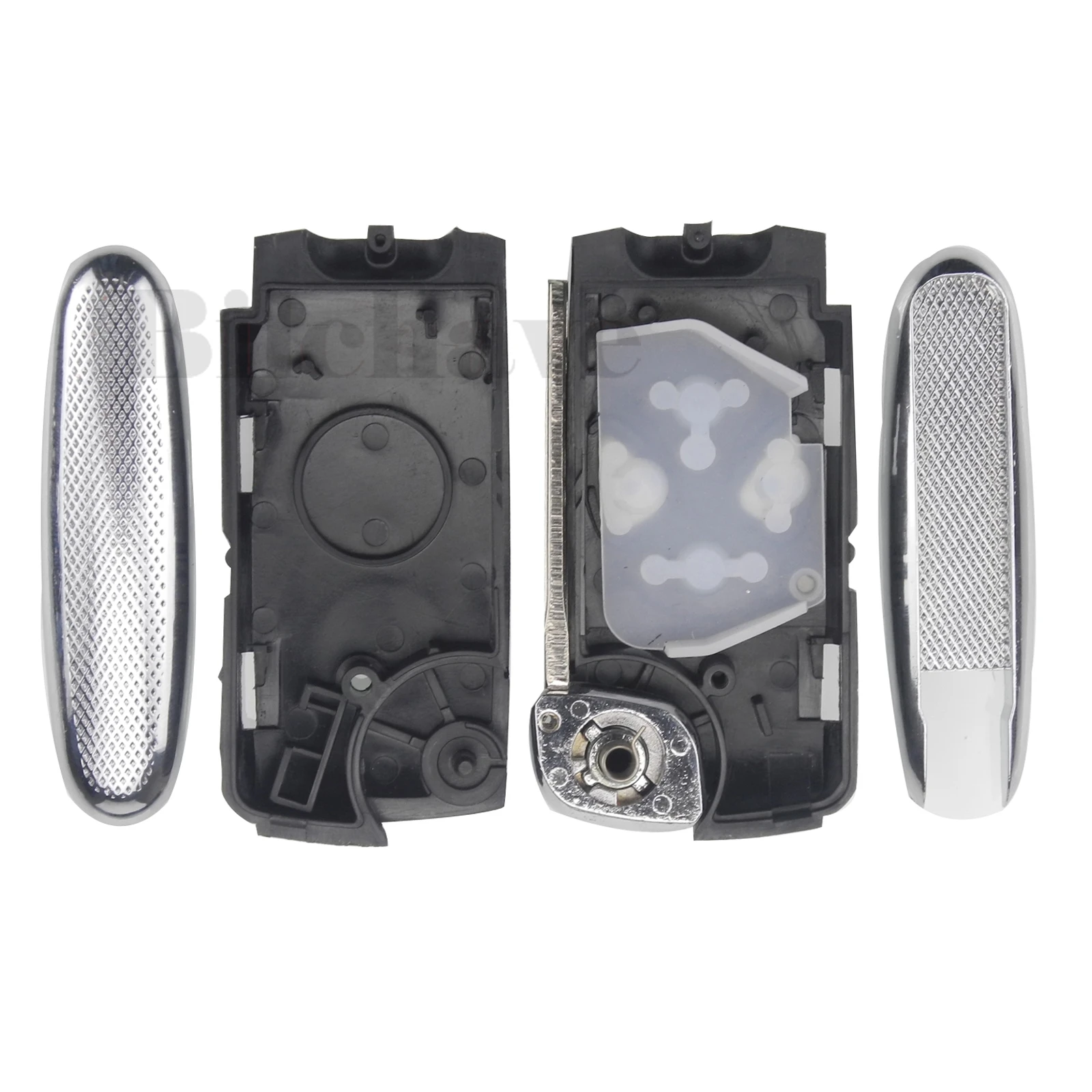 jingyuqin 2/3/4 Buttons For Toyota Avlon Crown Corolla Camry RAV4 Reiz Yaris Prado Fob Modified Flip Remote Car Key Shell