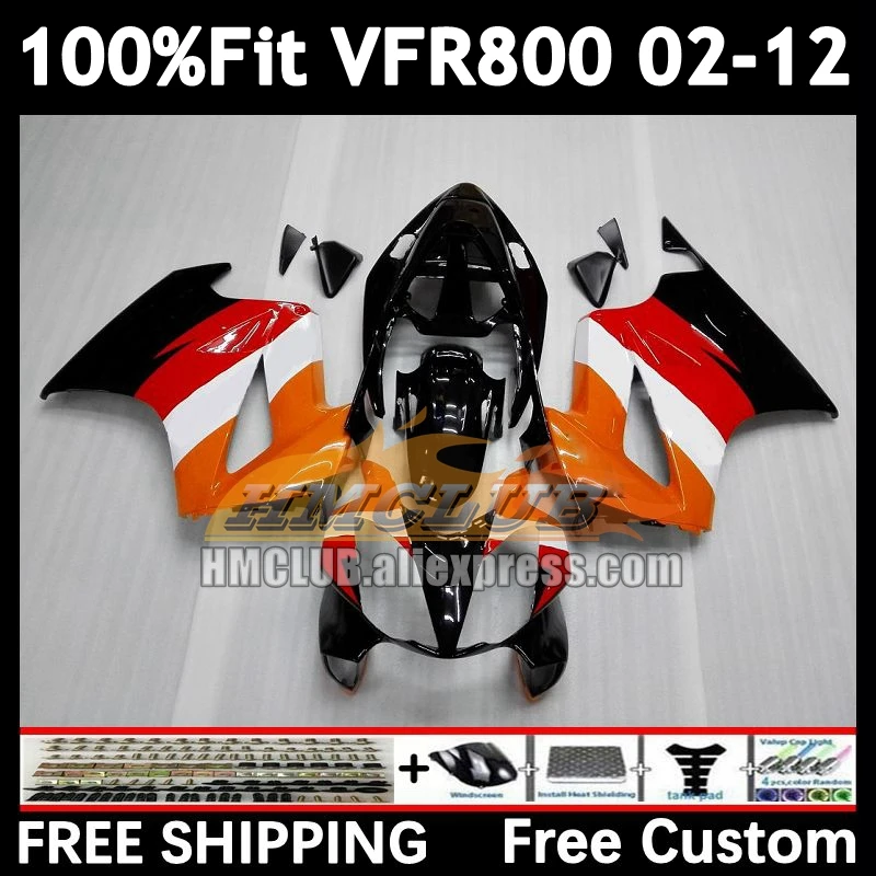 

Interceptor For HONDA VFR800RR VFR800 repsol orange R 69No.4 VFR 800RR 800 RR 02 03 04 05 06 07 2008 2009 2010 2011 2012 Fairing