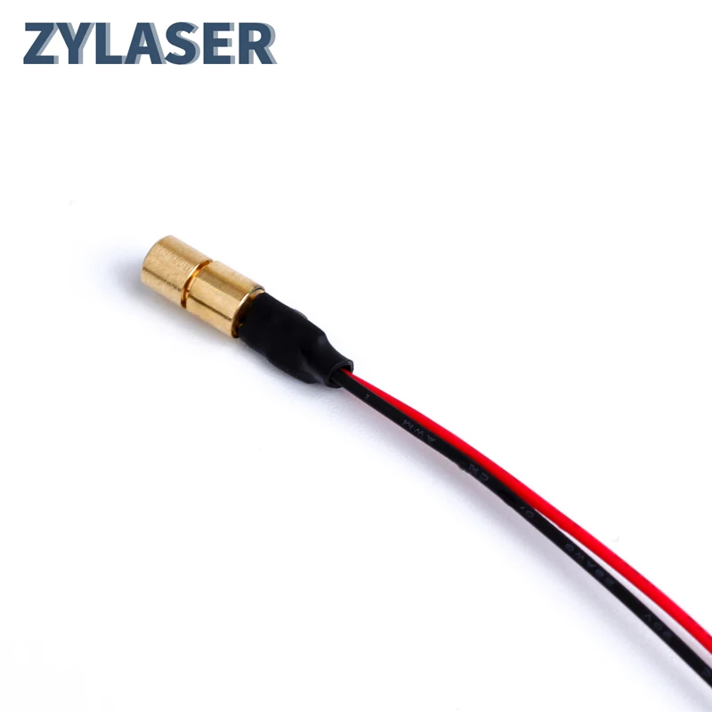 Lente de plástico D4mm 850nm infrarrojo MINI tamaño 3V/5V módulo láser, cabezal láser de localización Industrial para grabado láser DIY