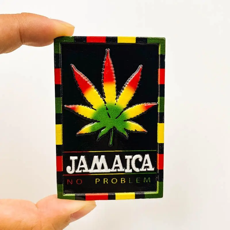 

Jamaica Themed 3D Resin Fridge Magnet Imanes Para Refrigerador Home Decor Items Magnets Super Strong Room Decoration