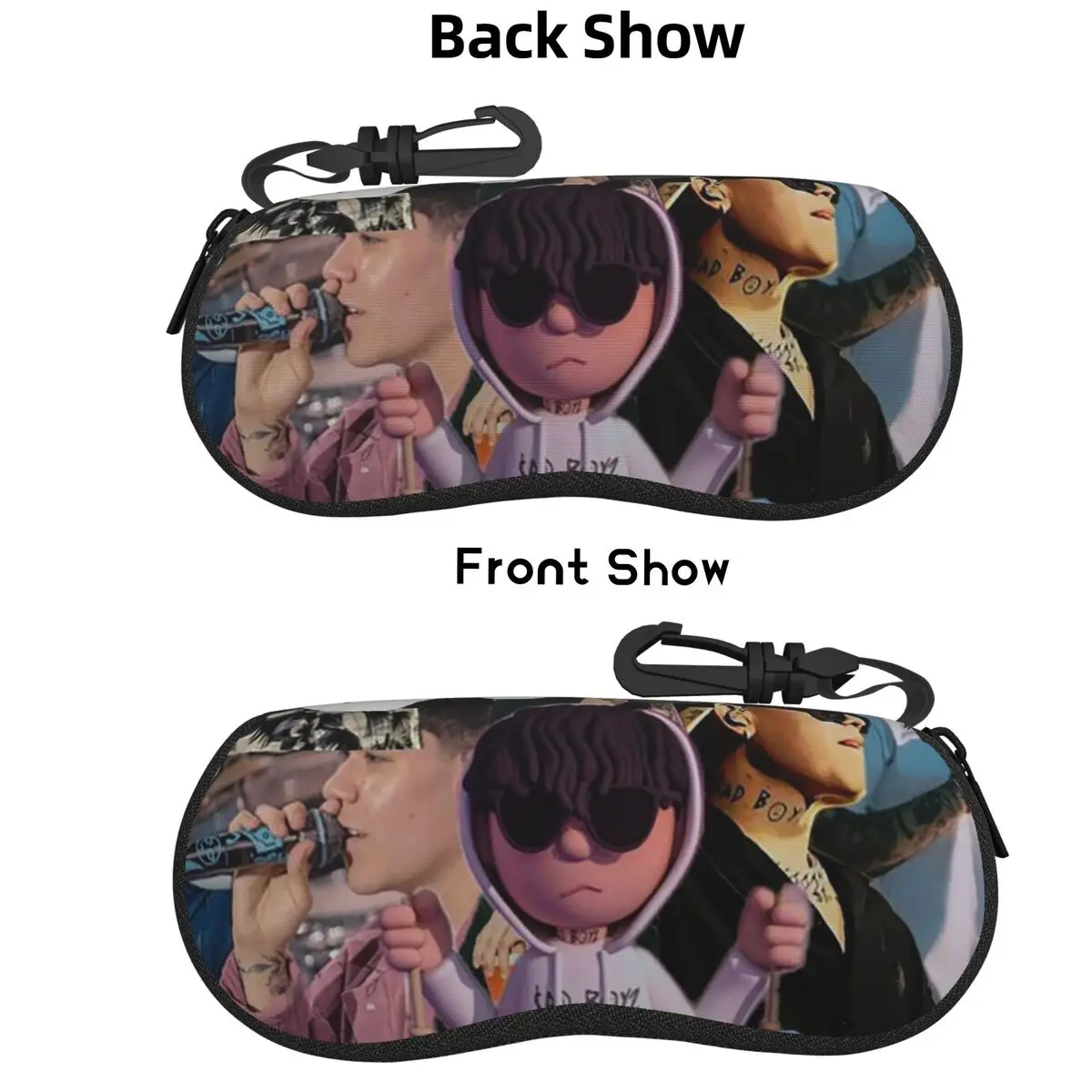 

Junior H Merch Sad Boyz чехол для очков Защитная коробка для солнцезащитных очков для женщин и мужчин мягкая сумка для очков