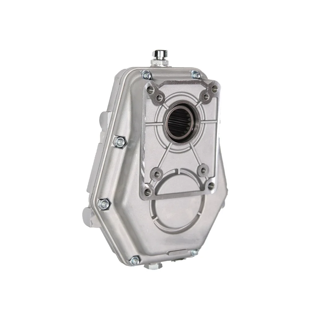 KM7001‑4A 1:3 Ratio PTO Gearbox Aluminum Alloy Power Take‑Off Gear Reducer For Farm Machinery
