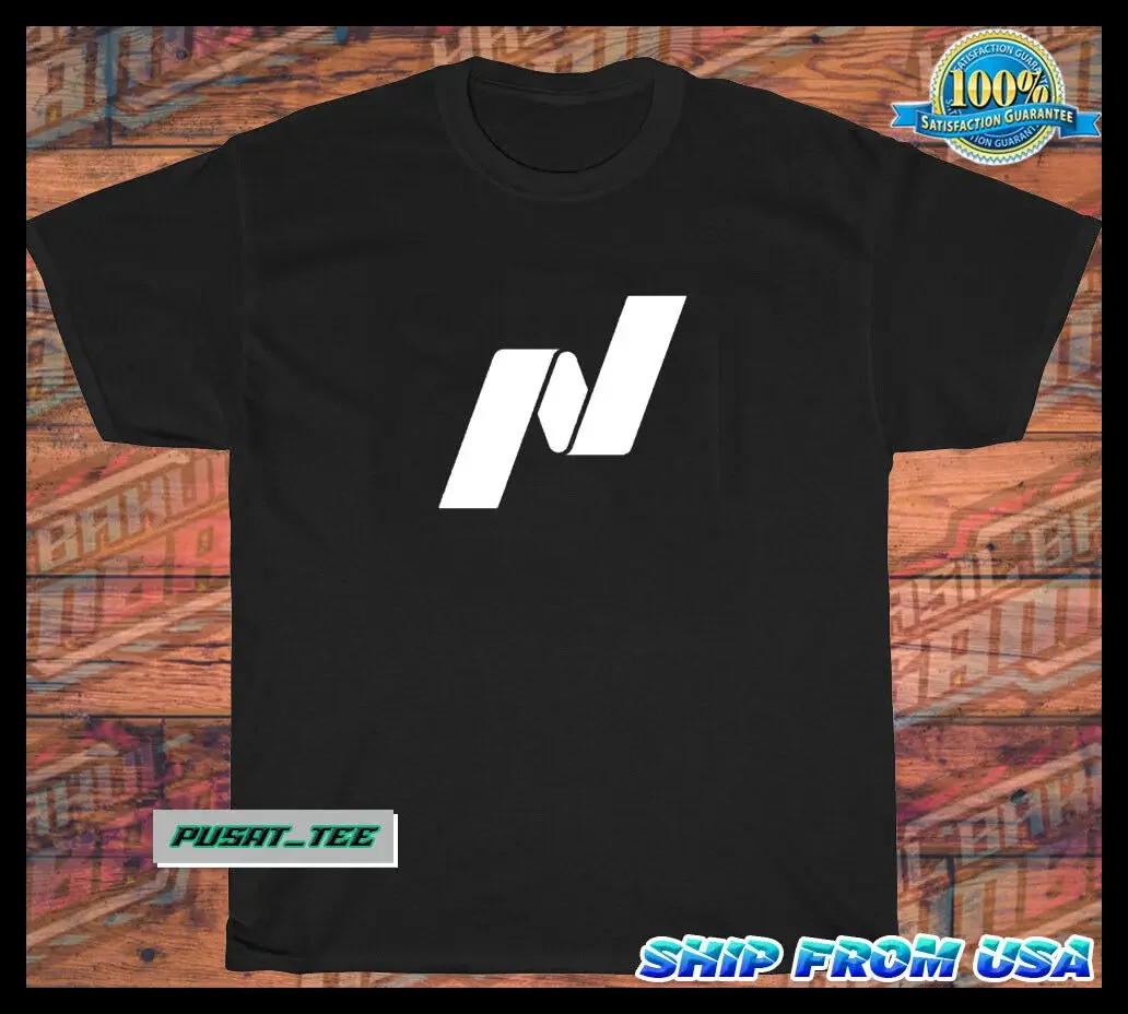 New Item Nasdaq American Funny Logo Men's Heavy Cotton T-Shirt Size S-5XL