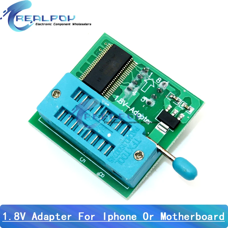 CH341A Programmer adapter+SOIC8 adapter+ SOP8 clip with cable+1.8V adapter CH341A EEPROM Flash BIOS USB programmer ZIF adapter