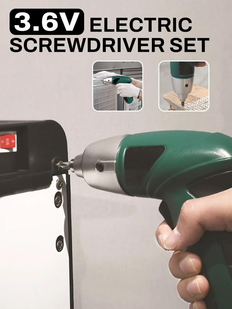 

Набор электрических отверток 3,6 В.