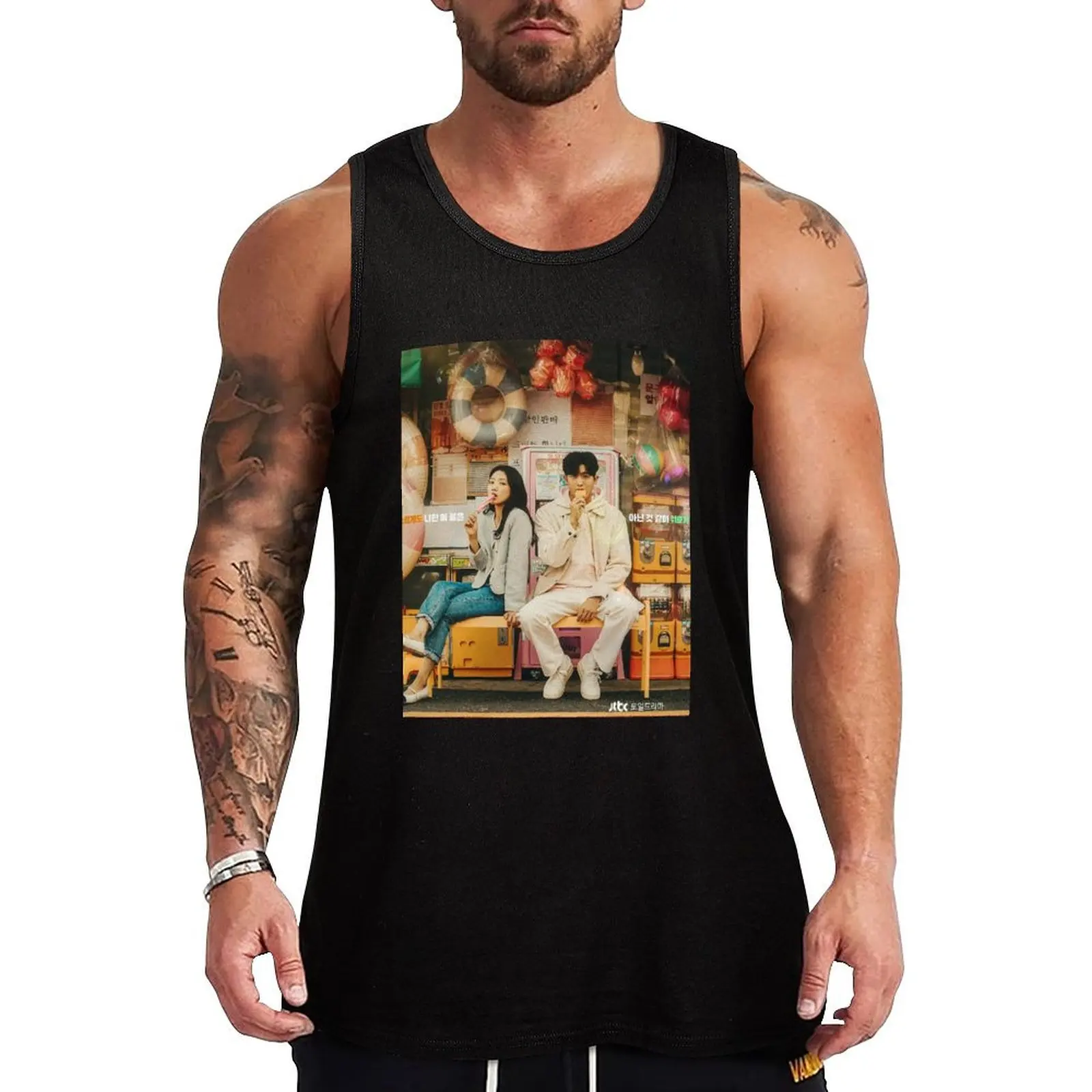 

Doctor Slump kdrama - Dr Slump Kdrama Tank Top Working vest sleeveless t-shirts for men anime t-shirts men gym clothing