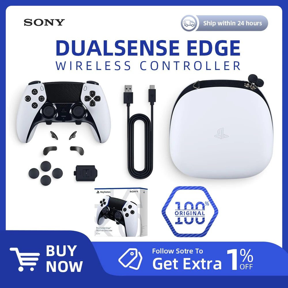 Sony PlayStation DualSense Edge Wireless Controller  PS5 controller - PlayStation 5